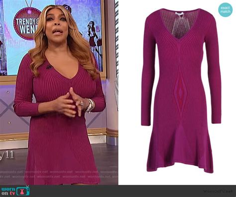 wendy williams versace shirt dress|wendy williams dresses.